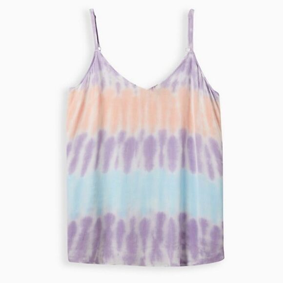 Torrid Swing Cami Crinkle Gauze Fabric Tie Dye Size 1XL - Picture 1 of 5
